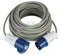 1PZ PROLUNGA INDUSTRIALE BLU ELECTRALINE 2P+T 16A IP44 N°XMMQ 3X1.5 MT 20: