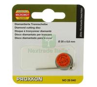 1PZ PROXXON 28840 "FIG.25" DISCO DIAMANTATO MM.20: