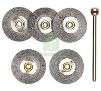 1PZ PROXXON 28952 "FIG.21" SPAZZOLE A DISCO(PZ.5):