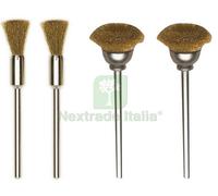 1PZ PROXXON 28961 "FIG.22" SPAZZOLE OTTONE MM.8: