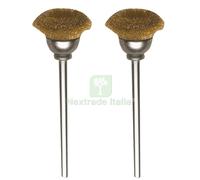 1PZ PROXXON 28963 "FIG.22" SPAZZOLE OTTONE MM.13: