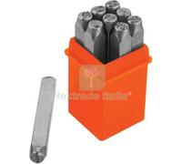 1PZ PUNZONI SERIE NUMERI 2572 WOKIN 257206 0 9 MM 6: