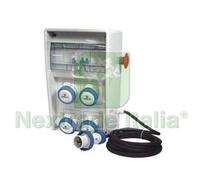 1PZ QUADRO ULISSE ASC CON PULSANTE DI EMERGENZA 4 PRESE IP67 DIMENSIONI MM.177X: