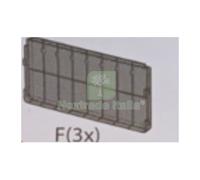 1PZ R PARTICOLARE F X ALLIBERT CALIFORNIA DIVANO 3 P C CUSCINI GRAPHITE: