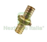 1PZ RACCORDO PORTAGOMMA 3 PEZZI IN OTTONE Ø MM.30: