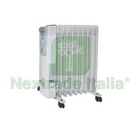 1PZ RADIATORE A OLIO 9 ELEMENTI 2000W MISURE DI INGOMBRO CM.48X26X61H.: