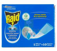 1PZ RAID ELETTROEMANATORE + 10 PIASTRINE:
