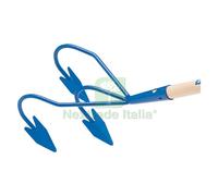 1PZ RASTRELLO COLTIVATORE DA GIARDINO A 3 DENTI CM 20 X 13 X 29: