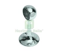 1PZ REGGITUBO FISSO CROMATO PER ARMADI APERTO Ï MM.25 DISTANZA MM.70: