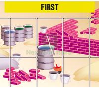 1PZ RETE PER RECINZIONI ELET ZINC FIRST MAGLIA MM.19X19 Ï FILO MM.1,40 H CM. 80: