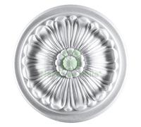 1PZ ROSONE DECORATIVO PER SOFFITTI MOD. EC21DY Ã˜ CM. 24: