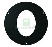 1PZ ROSONE ELLITTICO IN ACCIAIO Ã¸ CM 13 SPESSORE 2 MM: