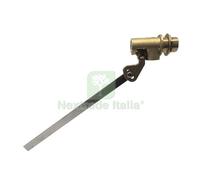 1PZ RUBINETTO GALLEGGIANTE CASSONE 320 OTTONE ASTA INOX AISI 430 1 2M: