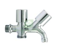 1PZ RUBINETTO IN OTTONE DUPLEX ART. 220 MIS. 1 2: