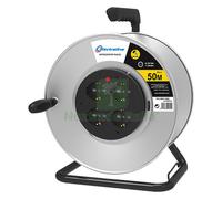 1PZ RULLO AVVOLGICAVO CAPACITÃ AVVOLGIMENTO 50 MT 49014: