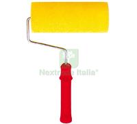 1PZ RULLO IN SPUGNA BUCCIATO GRANA FINE CON MANICO MM. 200: