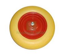 1PZ RUOTA PER CARRIOLA PU PIENA PERNO MM.12X170 PERNO MM.12X170, INTERASSE MM.1: