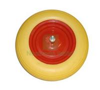 1PZ RUOTA PER CARRIOLA PU PIENA PERNO MM.12X260 PERNO MM.12X260, INTERASSE MM.1: