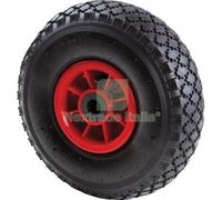 1PZ RUOTA PNEUMATICA X BRAVETTA MOZZO CENTRATO WORKIT 3.00X4" DISCO PLT MOZZO M: