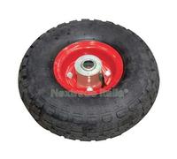 1PZ RUOTA PNEUMATICA X BRAVETTA MOZZO CENTRATO WORKIT 3,50X4" DISCO MET MOZZO M: