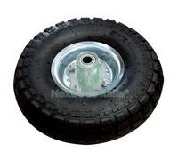 1PZ RUOTA PNEUMATICA X BRAVETTA MOZZO DECENTRAT WORKIT 3,50X4" DISCO MET MOZZO :