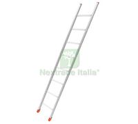 1PZ SCALA ALLUMINIO SEMPLICE 8 GRADINI 2,5 M: