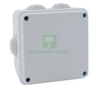 1PZ SCATOLA DA PARETE MM 150 X 110 X 70 10 ENTRATE: