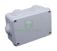1PZ SCATOLA STAGNA DI DERIVAZIONE CON PASSACAVI IP55 MM. 190X140X70 H: