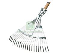 1PZ SCOPA DA GIARDINO REGOLABILE 21 DENTI: