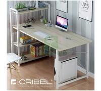 1PZ SCRIVANIA MOD.SOFIA CM.120X48X110 ROVERE BIANCA: