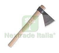 1PZ SCURE TIPO AMERICA RINALDI ART.302 MISURA 00 GR.400 MANICO IN LEGNO CM.45: