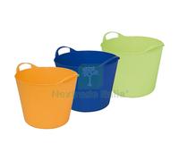 1PZ SECCHIO CONTENITORE MULTIUSO 'FLEX BAG' Ã˜ 42 CM 24 LT ARANCIO: