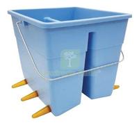 1PZ SECCHIO POPPATOIO OVINI + 6 TETTARELLE INFERIORI LT 11: