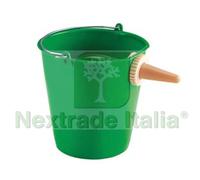 1PZ SECCHIO VERDE CON POPPATOIO PER VITELLI LT.12: