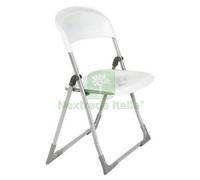 1PZ SEDIA PIEGHEVOLE BRASIL BIANCO: