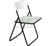 1PZ SEDIA PIEGHEVOLE POKER BIANCA: