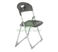 1PZ SEDIA PIEGHEVOLE RICHIUDIBILE 'BRASIL' ARDESIA: