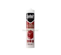 1PZ SELSIL SILICONE ALTA TEMPERATURA SHT 300 ROSSO 310 ML
