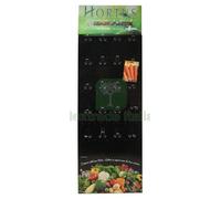 1PZ SEMI ORTO ESPOSITORE A PAVIMENTO 20 GANCI: