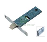 1PZ SERRATURA ALLUMINIO INFILARE FASCE 2M+S. CON CILINDRO ART. 790 E.70 F.16: