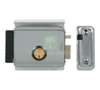 1PZ SERRATURA CANCELLO APPLICARE ELETTR V97 8992 VIRO C.TONDO FISSO+ SCR E.50 A: