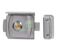 1PZ SERRATURA CANCELLO APPLICARE ELETTRICA V9083 VIRO C.TONDO FISSO+ SCR E.50 A: