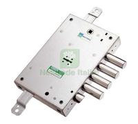 1PZ SERRATURA DA APPLICARE TRIPLICE PER PORTE BLINDATE DX E 63 MM 206 X 136 COD: