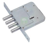 1PZ SERRATURA METALLO INFILARE 454 SAB B.Q ZINC F.MM 25 DM M4 H.CM 110 E.MM 60: