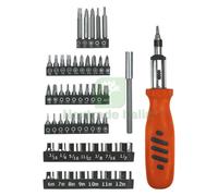 1PZ SET AVVITAMENTO CON INSERTI E BUSSOLE SET 52 PZ:
