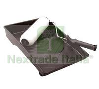 1PZ SET RULLO CON BACINELLA PER PITTURE MURALI DIAMETRO RULLO CM.3,7 DIMENSIONI: