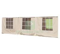 1PZ SET TELI LATERALI PER GAZEBO MOD.CAR PORT MAGNUM COLORE BIANCO: