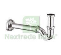 1PZ SIFONE A "S" TAPPO LATERALE 1" CANOTTO Ø MM.26X200: