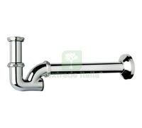1PZ SIFONE CR A P ISPEZIONE POSTERIORE TEA OTTONE CROMATO 1"1 4 CANNA CM 25: