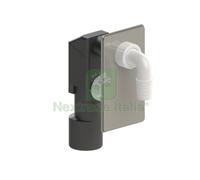 1PZ SIFONE DA INCASSO PER LAVATRICI IN PLASTICA: